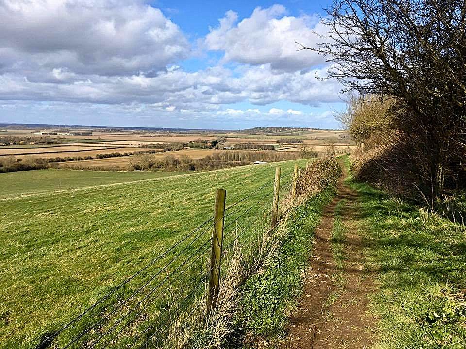 The view along Coleby Edge
